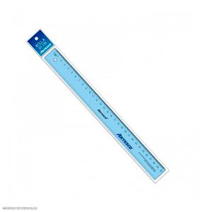 REGLA ARTESCO TRANSPARENTE 30 CM