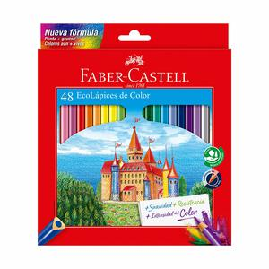 COLORES LARGOS FABER CASTELL X 48 UND