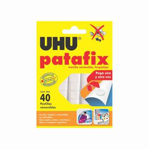 PEGAMENTO UHU PATAFIX MASILLA X 40 PASTILLAS