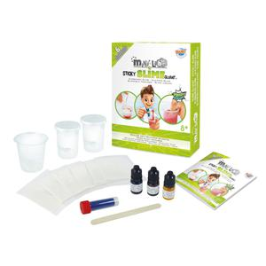 MINI LABORATORIO BUKI SLIME PEGAJOSO 6 EXPERIMENTOS