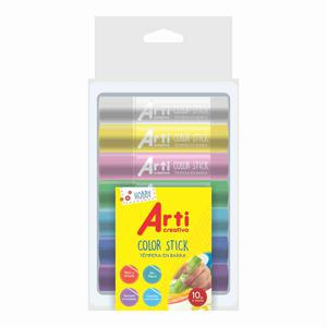 TÉMPERA EN BARRA ARTI CREATIVO COLORES FANCY X 7 UND