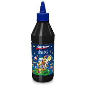 TÉMPERA ARTESCO NEGRO 250 ML