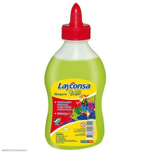 TÉMPERA LAYCONSA VERDE LIMÓN 250 ML
