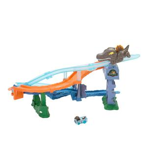 PISTA DE JUGUETE HOT WHEELS JURASSIC WORLD RACER VERSE