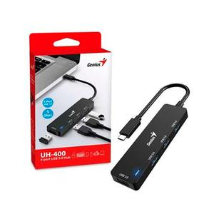 ADAPTADOR GENIUS UH-400 USB-C 4 USB-A 3.0