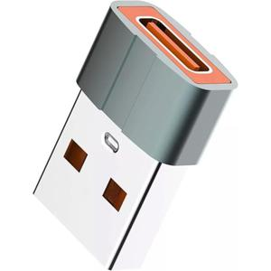 ADAPTADOR PARA LAPTOP TIPO USB A C LC15 NEGRO