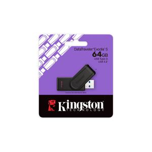 MEMORIA USB KINGSTON DT EXODIA S 64GB