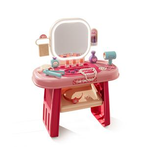 JUEGO DE TOCADOR DE BELLEZA 2 EN 1 C/ LUCES LED Y SONIDO