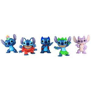 FIGURAS COLECCIONISTAS STITCH PACK X 5