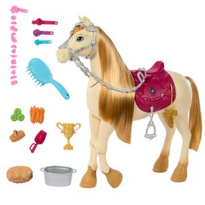 CABALLO INTERACTIVO BARBIE CON SONIDO Y ACCESORIOS