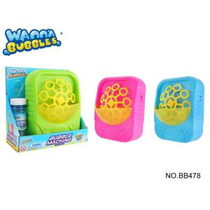 MÁQUINA DE BURBUJAS + SOLUCIÓN 56 ML SURTIDO WANNA BUBBLES