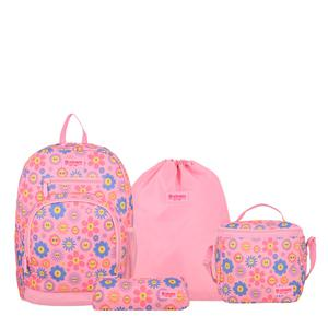 PACK X4 MOCHILA MULTIPACK XTREM 6XT PINK FLOWER
