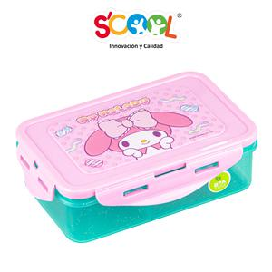TAPER SCOOL PP RECTANGULAR 640ML MY MELODY