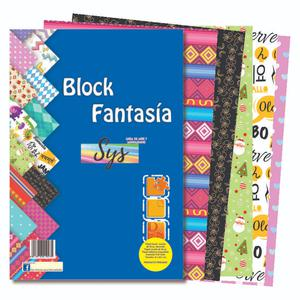 BLOCK FANTASÍA SYS A4 29 HOJAS