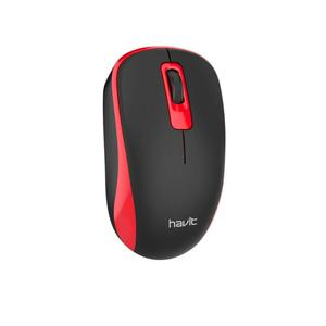 MOUSE INALÁMBRICO HAVIT 2.4 GHZ HV-MS626GT NEGRO/ROJO