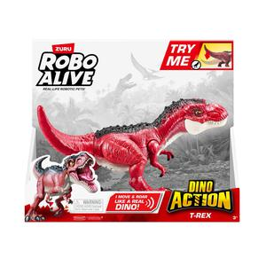 FIGURA DINOSAURIO 5 SURPRISE T-REX CON SONIDO ROBO ALIVE