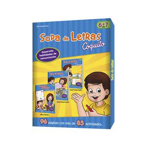 PACK DE LIBROS COQUITO SOPA DE LETRAS SERIE 1