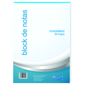 BLOCK CUADRIMAX SYS 2 PERFORACIONES A4 50 HOJAS