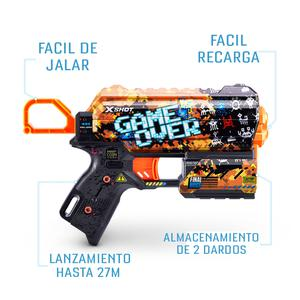 LANZADOR DE DARDOS XSHOT SKINS FLUX GAME OVER
