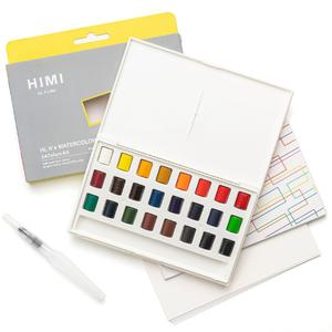 SET DE ACUARELA MIYA-HIMI HALF PANS X 24 UND
