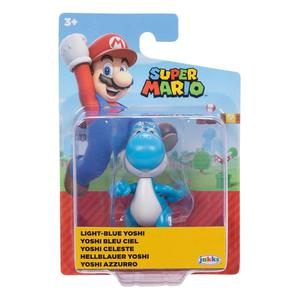 FIGURA YOSHI CELESTE NINTENDO SUPER MARIO W49