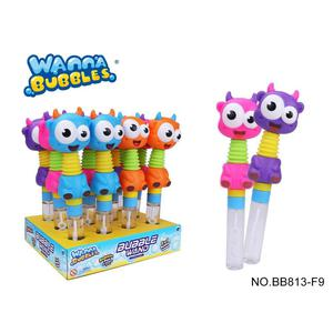 BURBUJAS TUBO DISEÑO DE VACA + SOLUCIÓN 35 ML SURTIDO WANNA BUBBLES