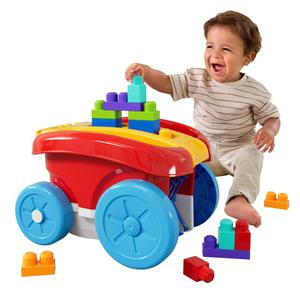 JUGUETE MEGA BLOKS VAGÓN RECOGE BLOQUES