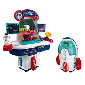 SET DE JUEGO MESA DE ESTACIÓN ESPACIAL 2 EN 1