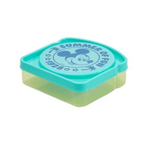 TAPER HERMÉTICO TITANIO MICKEY TURQUESA 450 ML