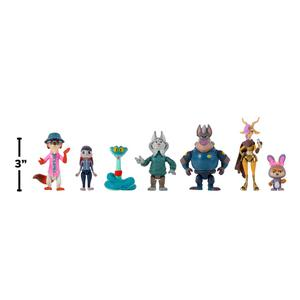 PACK FIGURAS ZOOTOPIA X 7 UND
