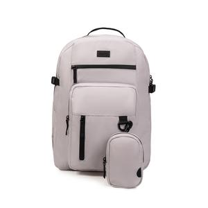 MOCHILA PORTA CAMIL LILA/NEGRO