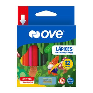 COLORES CORTOS OVE TRIANGULARES X 12 UND