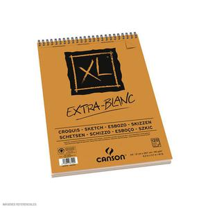 BLOCK XL CANSON A4 ESPIRAL CROQUIS EXTRA BLANCO 90 GR 120 HOJAS