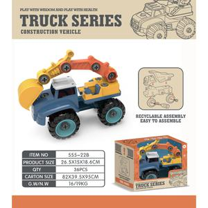 VEHÍCULO TRUCK SERIES ENSAMBLAJE EXCAVADORA