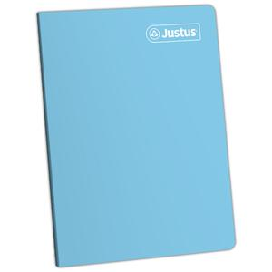 CUADERNO CUADRICULADO DELUXE JUSTUS A4 CELESTE 80 HOJAS