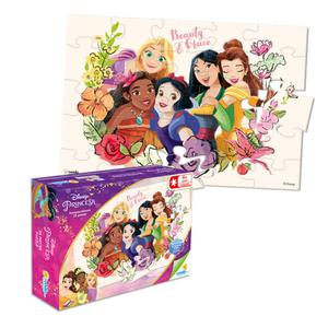 ROMPECABEZAS RONDA  PRINCESAS 25 PIEZAS