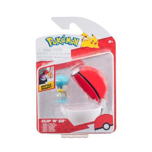 FIGURA QUAXLY POKEMON CLIP 'N' GO CON POKEBOLA