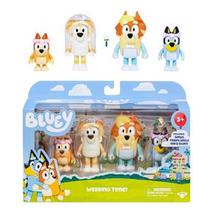 PACK FIGURAS BLUEY BODA SERIE 11 X 4 UND