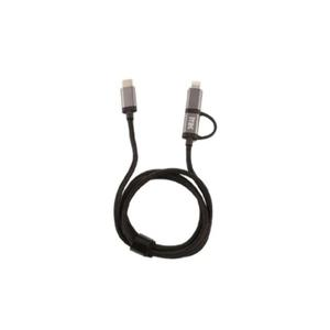 CABLE ITEC TIPO C A LIGHTNING B5 NEGRO