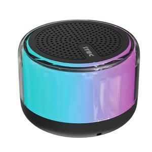 MINI PARLANTE ITEC TRUE WIRELESS CON LUZ RGB NEGRO