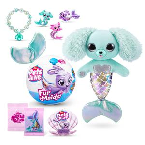 PELUCHE PETS ALIVE SIRENA PERRO VERDE CON LUCES