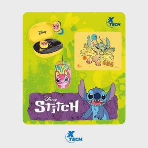 PACK XTECH STITCH ANGEL AUDÍFONO TWS+ PAD MOUSE +MOUSE USB