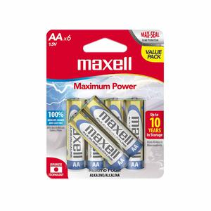 PILA MAXELL AA 723413 LR6 6BP X 6 UND