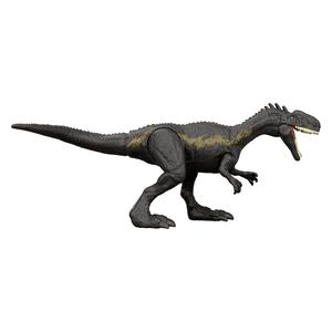 FIGURA MONOLOPHOSAURUS JURASSIC WORLD REBIRTH MORDIDA DE ATAQUE