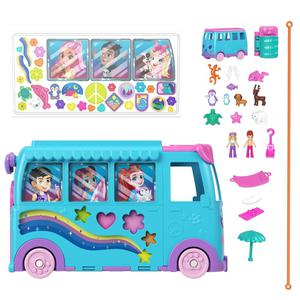 VEHÍCULO POLLY POCKET SET AVENTURA SOBRE RUEDAS