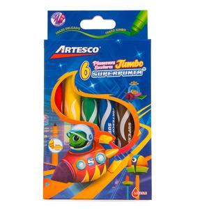 PLUMÓN GRUESO ARTESCO SUPERPUNTA X 6 UND