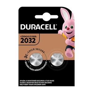 PILA MONEDA DURACELL N° 2032 X 2 UND