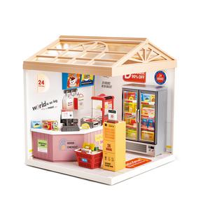 TIENDA DE CONVENIENCIA DIY MINI DREAMY APILABLE CON LUZ