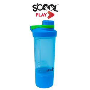 BOTELLA SCOOL SHAKER BLUE-GREEN