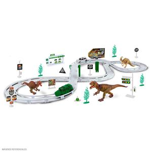 PISTA CON DINOSAURIOS